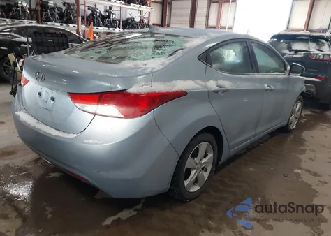 2013 Hyundai Elantra Gls/Limited from USA, damaged, VIN KMHDH4AE6DU581302